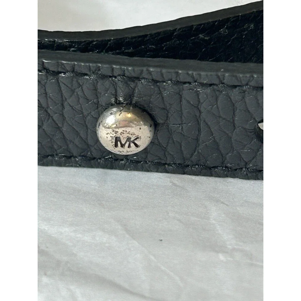 Black Belt with Silver Buckles